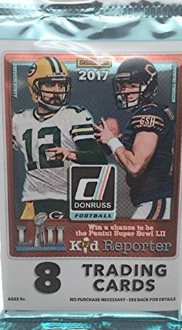 2017 Donruss Football Factory Sealed Pack (8) Cards