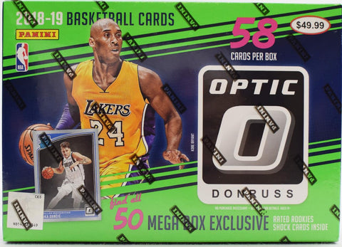 2018/19 Panini Donruss Optic Basketball 58ct Mega Box