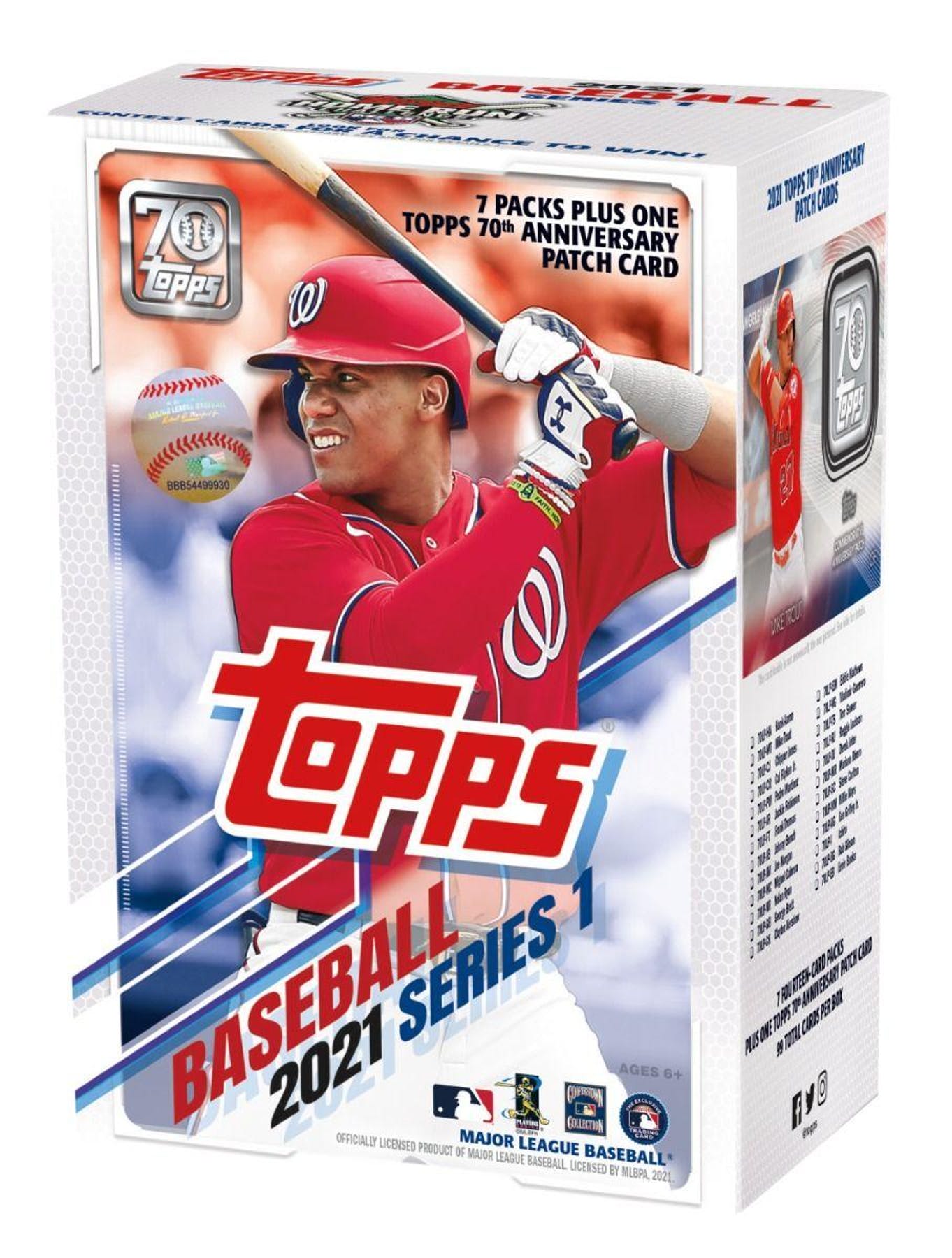 2021 Topps Series 1 Baseball Blaster Box