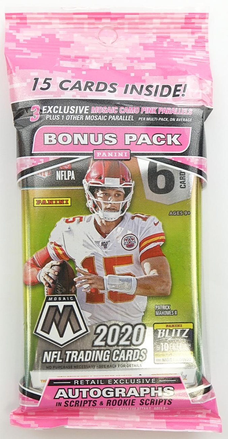 2020 Panini Mosaic Football Multi/Cello Pack