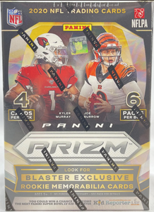 2020 Panini Prizm Football 6-Pack Blaster Box (Lazer Prizms)