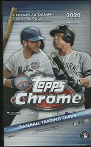 2020 Topps Chrome Baseball Hobby Box