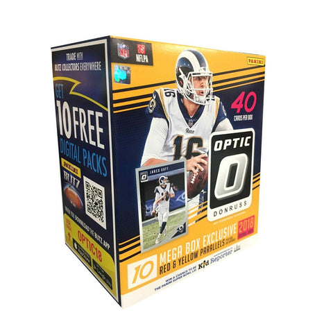 2018 Panini Donruss Optic Football Mega Box