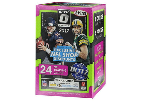2017 Panini Donruss Optic Football 6-Pack Blaster Box