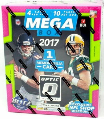 2017 Panini Donruss Optic Football Mega Box