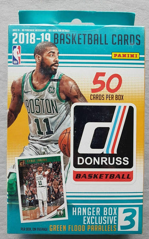 2018/19 Panini Donruss Basketball 50ct Hanger Box