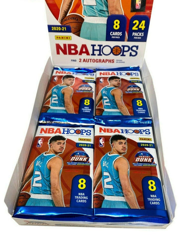 2020-2021 Panini NBA Hoops Basketball (1) ONE SEALED HOBBY PACK