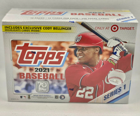 2021 Topps Series 1 Baseball Mega Box (Cody Bellinger Highlights!)