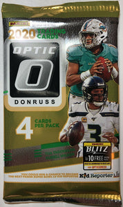 2020 Donruss Optic Football Blaster Pack