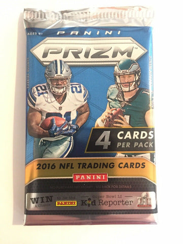 2016 Panini Prizm Football Retail Pack