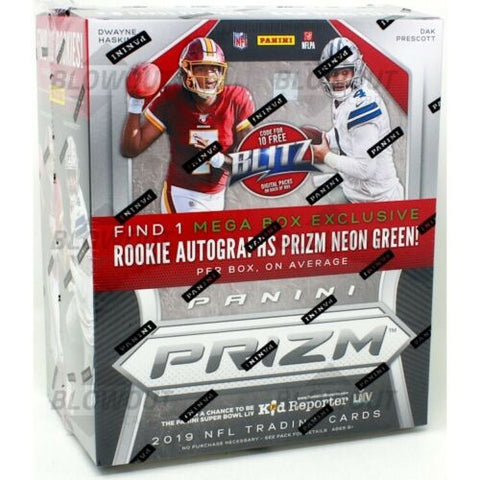 2019 Panini Prizm Mega Football Box