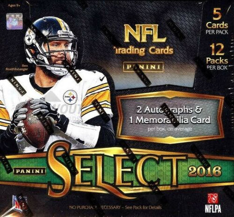 2016-17 Panini Select Football Hobby Box