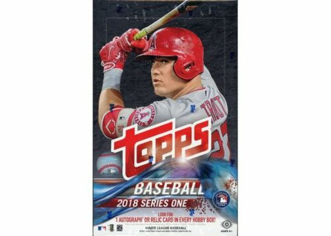 2018 Topps Baseball Series 1 Hobby Box